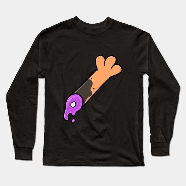 Paws - doge Long Sleeve T-Shirt by d o r r i a n